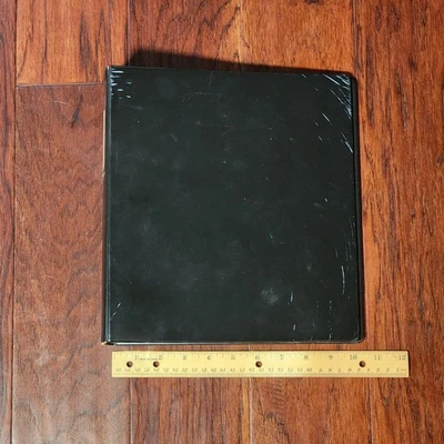 Boorum & Pease Standard 062-1 1/2SPL 3-Ring Binder Black 1.5" Virgin Vinyl VTG - Image 1 of 4