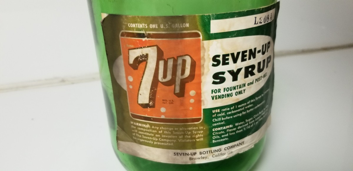 専用ページ　1960’s 7up ストレッチボトル Vintage soda 7up Syrup Bottle 7 up cola | eBay