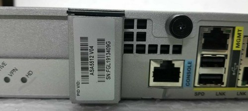Cisco ASA 5512 V04 Cisco Adaptive Security Appliance ASA5512 Cisco 5512 - Afbeelding 5 van 7