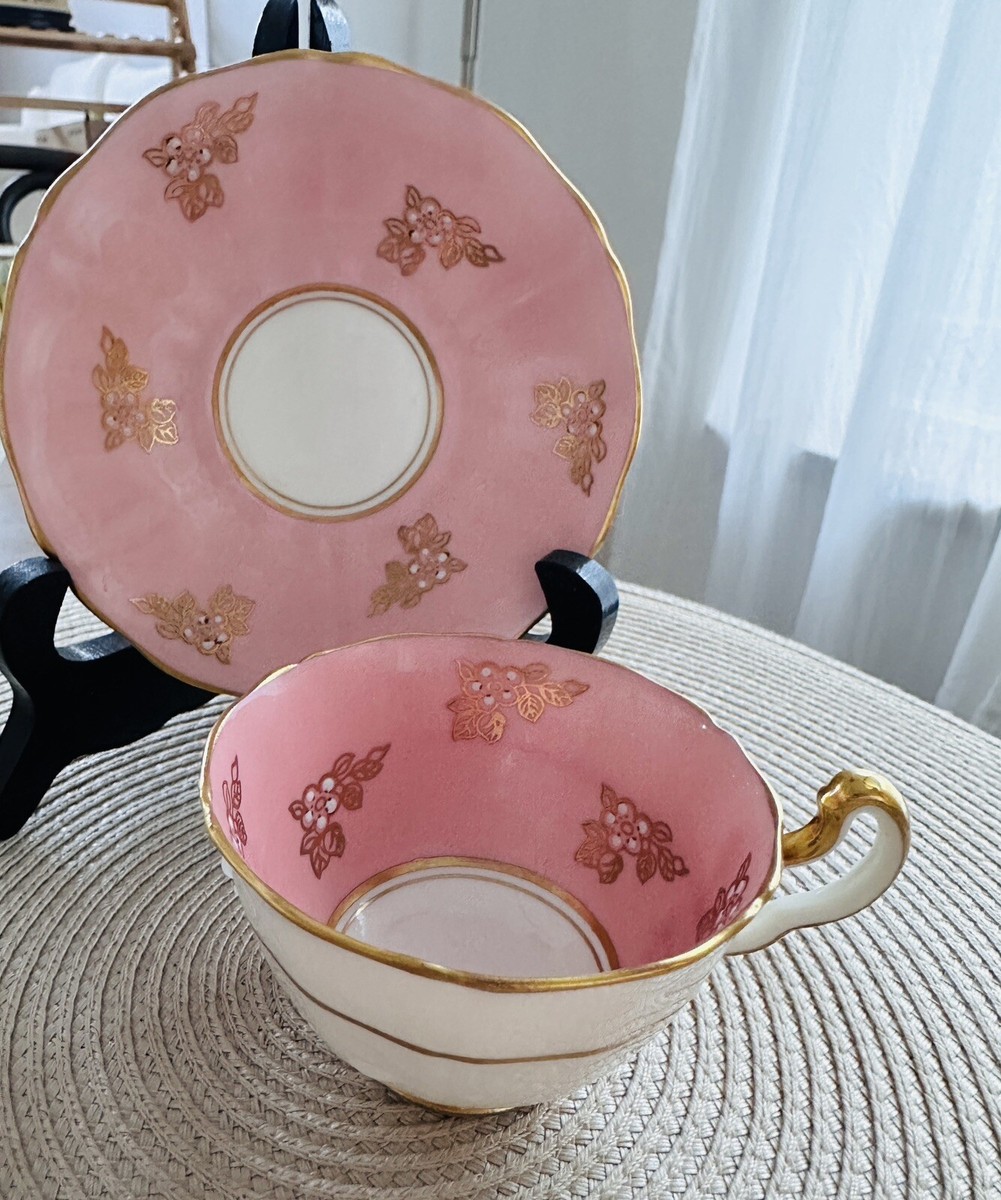 Vintage ROYAL ADDERLEY Bone China made in England Cup and Saucer