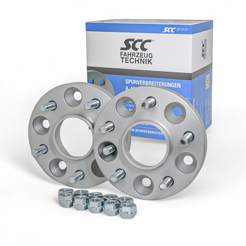 SCC Wheel Spacers 2x20mm 14586BES Track Plates for Dodge Challenger Charger - Picture 1 of 9