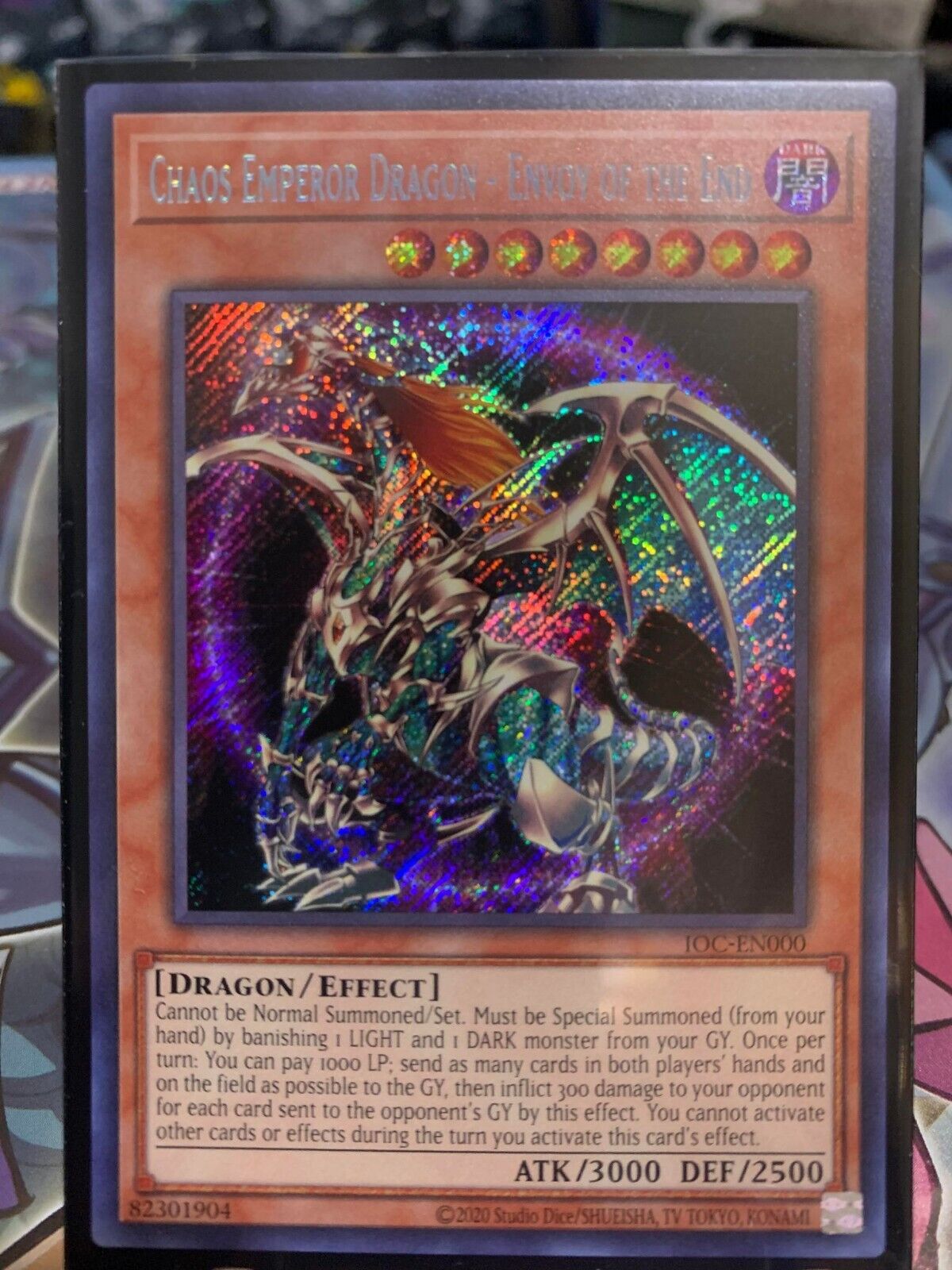  Yu-Gi-Oh! - Thunder Crash (IOC-043) - Invasion of Chaos -  Unlimited Edition - Common : Toys & Games