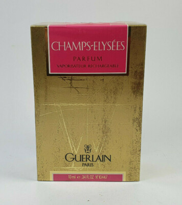 CHAMPS-ELYSEES Guerlain 10ml PARFUM refillable Spray NEU/OVP Folie