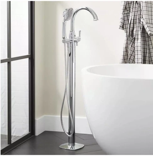 Signature Hardware SCHRFS2000CP - Tub Filler Faucet - Picture 3 of 4