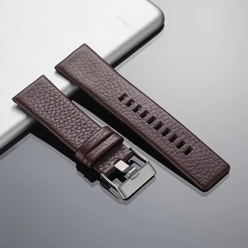 Band 24 26 28 30 32mm For Diesel DZ Watch Strap Genuine Cowhide Leather - Picture 14 of 14