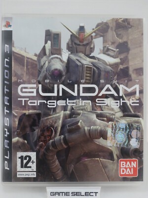 MOBILE SUIT GUNDAM Target in Sight PS3 PAL Complete ENG FRA ESP ITALIANO