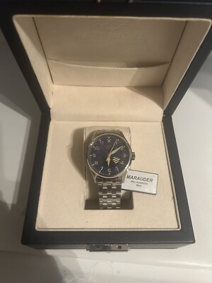 Harbinger Maruader Blue Dial MA6 Automatic Watch *Is Running*