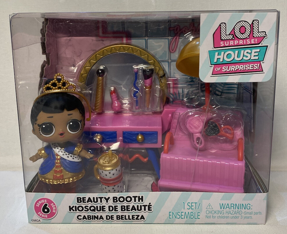 LOL Surprise OMG • House of Surprises Playset • BEAUTY BOOTH • NEW