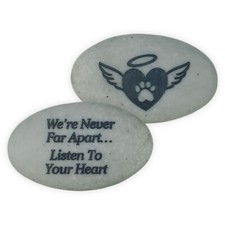 Pet Memorial Pocket Stone We are Never Far Apart 49882