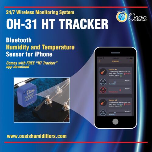 Sensor de humedad y temperatura Bluetooth rastreador Oasis OH-31 HT - Imagen 1 de 1