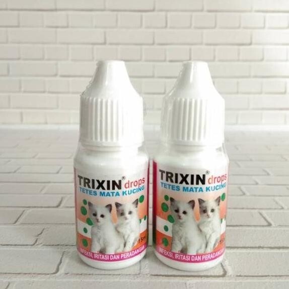 Trixin Cat Eye Drops for Treating Eye Infection in CAT 15ml Pet