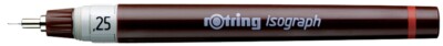 rotring Tuschefüller isograph 0,25 mm, schwarz