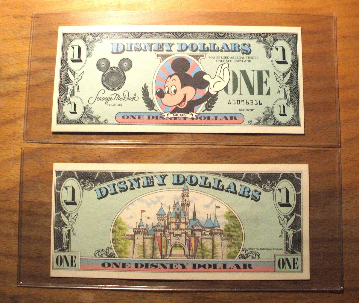 Disney Dollars 1987 for sale | eBay