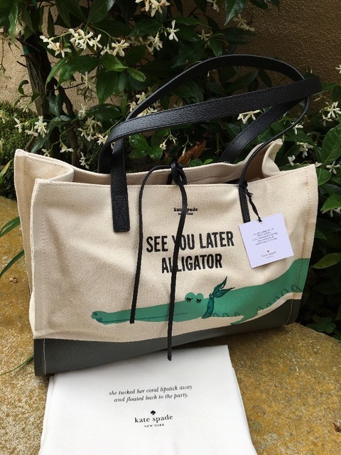 alligator tote