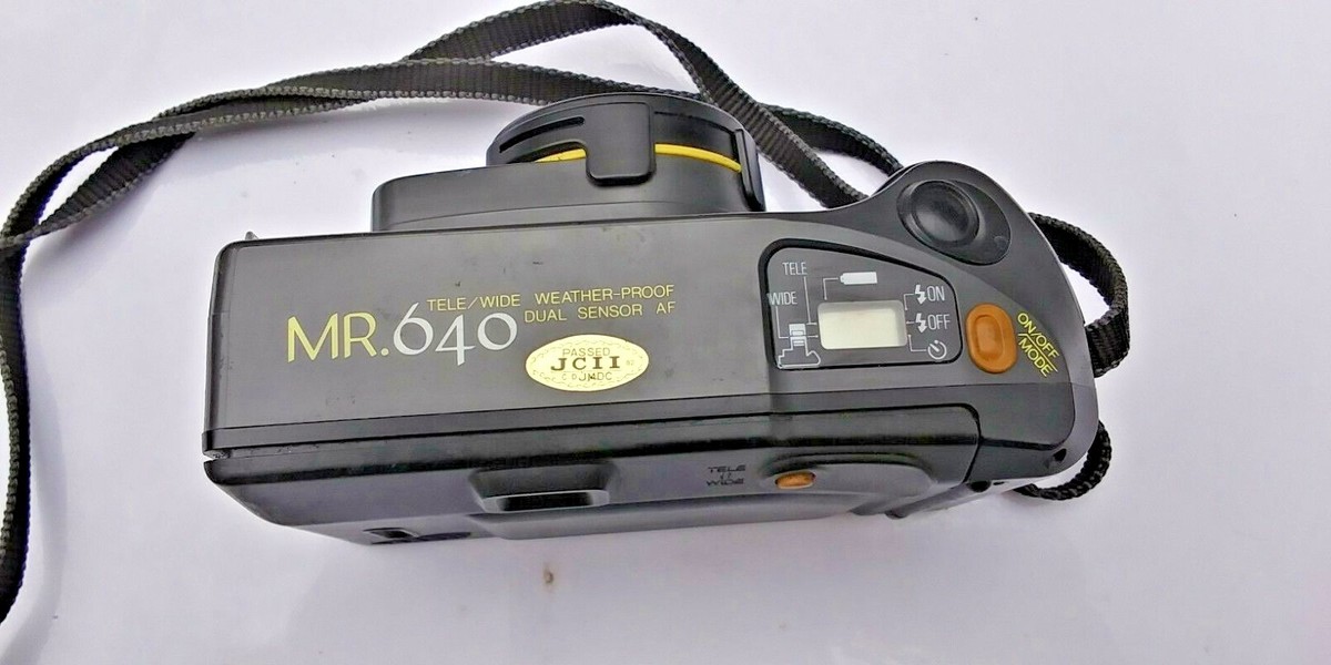 Konica MR.640 Weather Proof Dual Sensor Film Camera Made In JAPAN