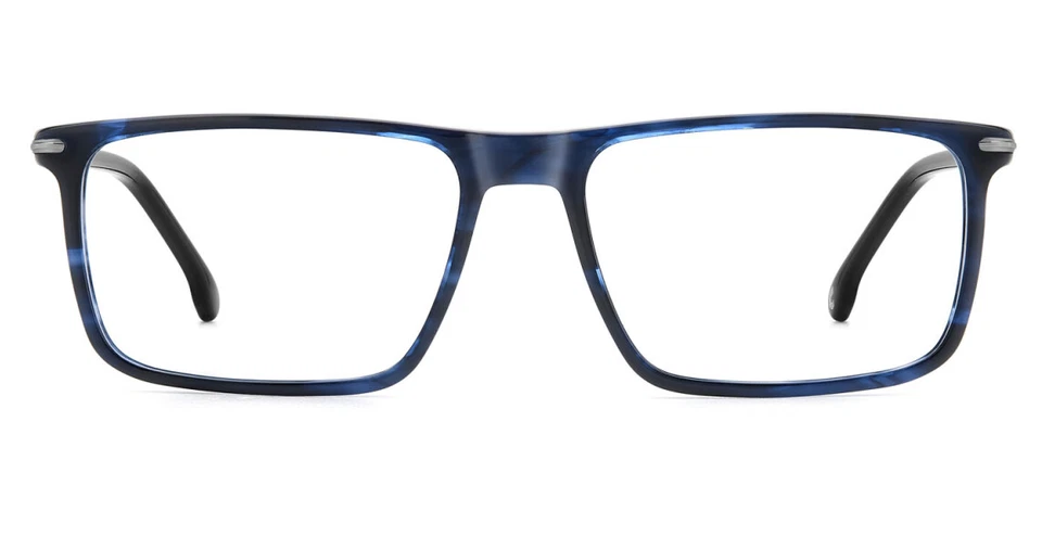 Gafas rectangulares para hombre Carrera 347 38I Blue Horn Foto 3 de 4
