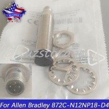 10-30VDC 200mA Inductive Proximity Sensor PNP For Allen Bradley 872C-N12NP18-D4