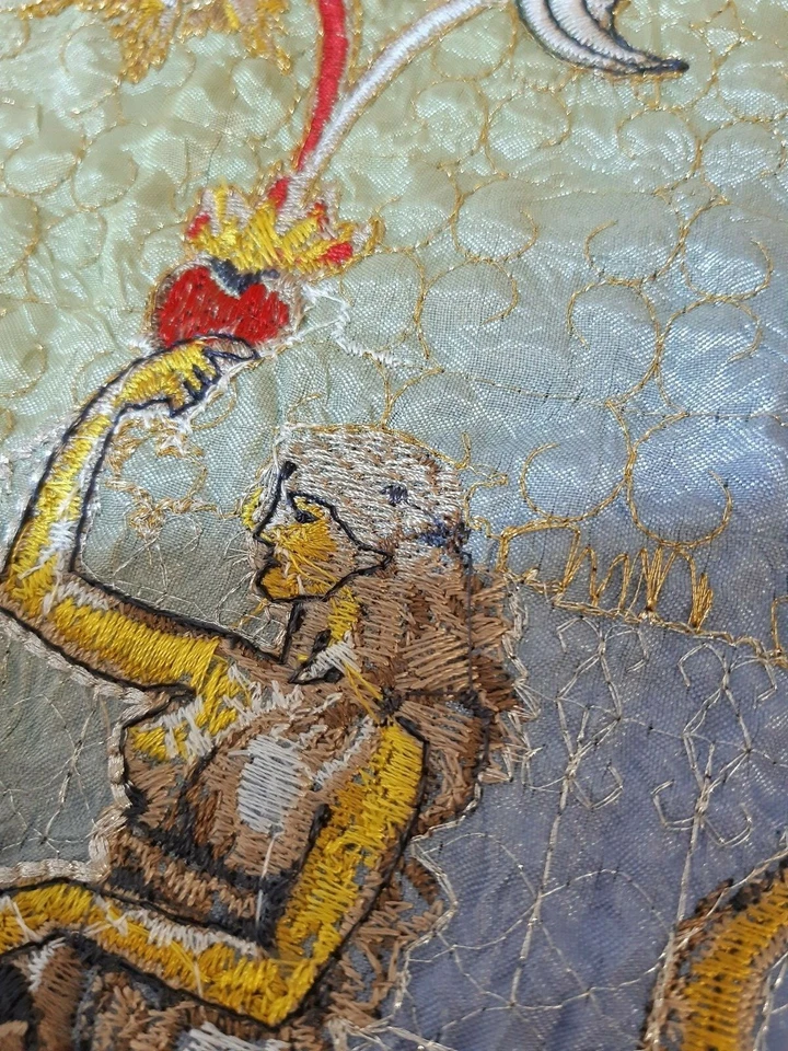 Tarot Card Strength Handmade Embroidered Patch - Image 4 of 4