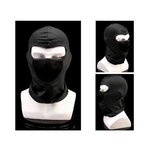 3 or 4 Motorcycle Cycling Balaclava Full Face Masks Scarf Thin Helmet Liner Caps - Imagen 6 de 25