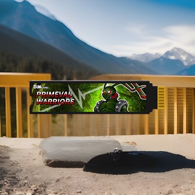 CUSTOM Primeval Warriors DIM Digimon Vital Bracelet/VITAL HERO Dim Card