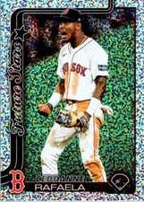 Ceddanne Rafaela 2025 Topps Series 1 Celebration Confetti Future Stars - Red Sox