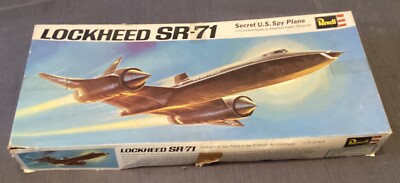 Revell Lockheed SR-71 Secret US Spy Plane Unassembled Model Kit H-212 1/72 Scale