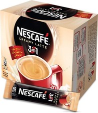 nescafe 3 in 1 original  Creamy improves mood and calms the soul - Sugar free