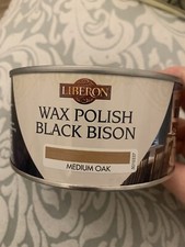 Liberon Black Bison Wax Polish Paste 500ml Brand New Medium