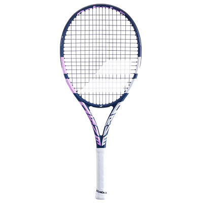 Babolat Pure Drive Junior 25 Blue/Pink/White bespannt (mit Lackplatzer)