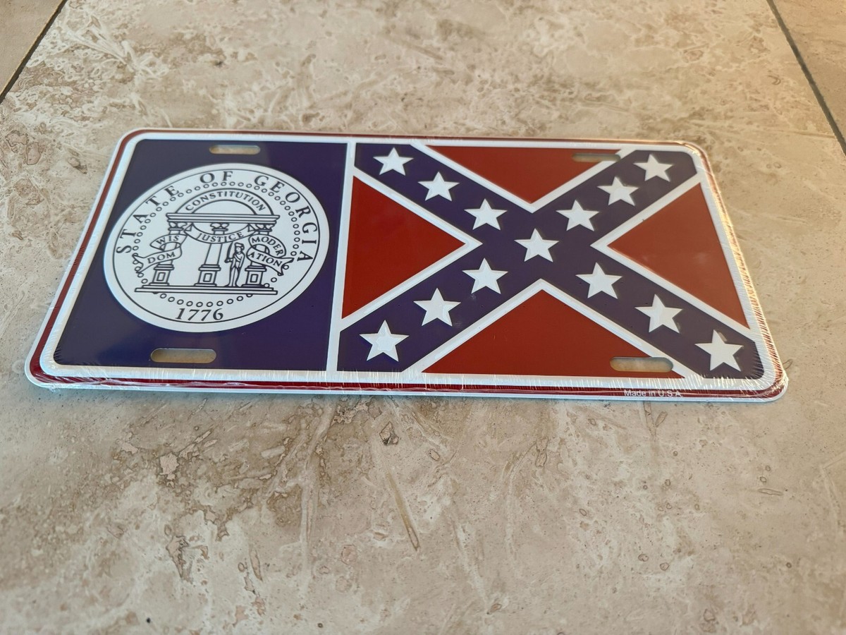 Smokey and the Bandit Firebird Trans Am Georgia License Plate