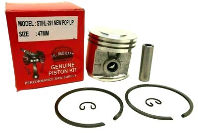 POP UP PISTON FITS STIHL MS291 47MM KIT, REPLACES PART # 1141 030