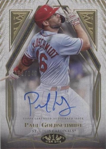 2025 Topps Tier One - Paul Molitor Tier One Auto Green Foil /25