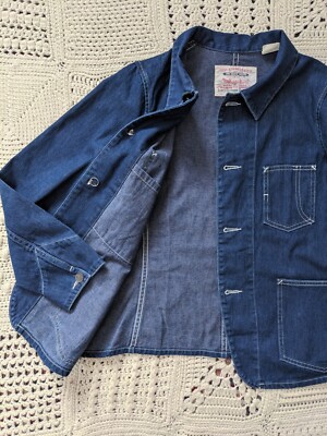 LVC Levi's Vintage Clothing 1915 Denim Chore Sack Coat WorkWear S