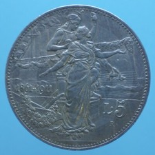 VITTORIO EMANUELE III 5 LIRE 1…