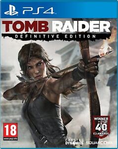 Tomb Raider Definitive Edition PS4 PlayStation 4 Brand New Factory Sealed