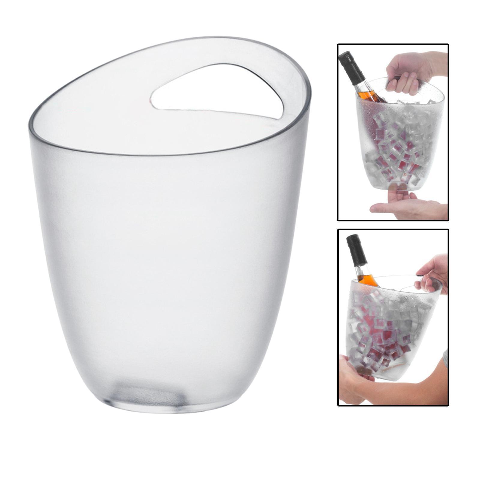 Portable Ice Bucket Beverage Tub with Handle ice Container for Freezer Cocktail-image