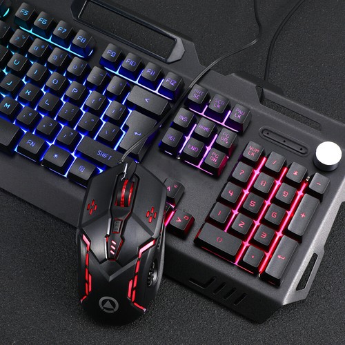Metall -Tastatur Und Maussatz Mechanische Gaming-Tastatur Zum Spielen - Afbeelding 2 van 11
