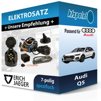 für Audi Q5 05.2016-Jetzt Jaeger E-Satz 7Polig Fahrzeugspezifisch NEU