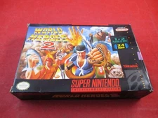 World Heroes 2 Super Nintendo SNES Empty Box ONLY (no manual, game)