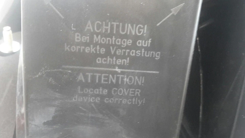 06-07 BMW 525xi 530xi 550i lanterna traseira direita do passageiro fabricante de equipamento original 6321716573 - Imagem 4 de 4