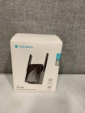 Rock Space RSD0607 Wireless Signal Dual Band Booster and Wi-fi Extender -Black
