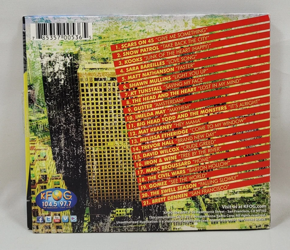 Various - KFOG Live From the Archives 18 [2011 Compilation] [Used HDCD] - Image 4 of 4