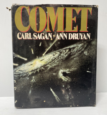 COMET by Carl Sagen - Ann Druyan 1985 Hardcover / Dust Jacket (FC205-3Q5036