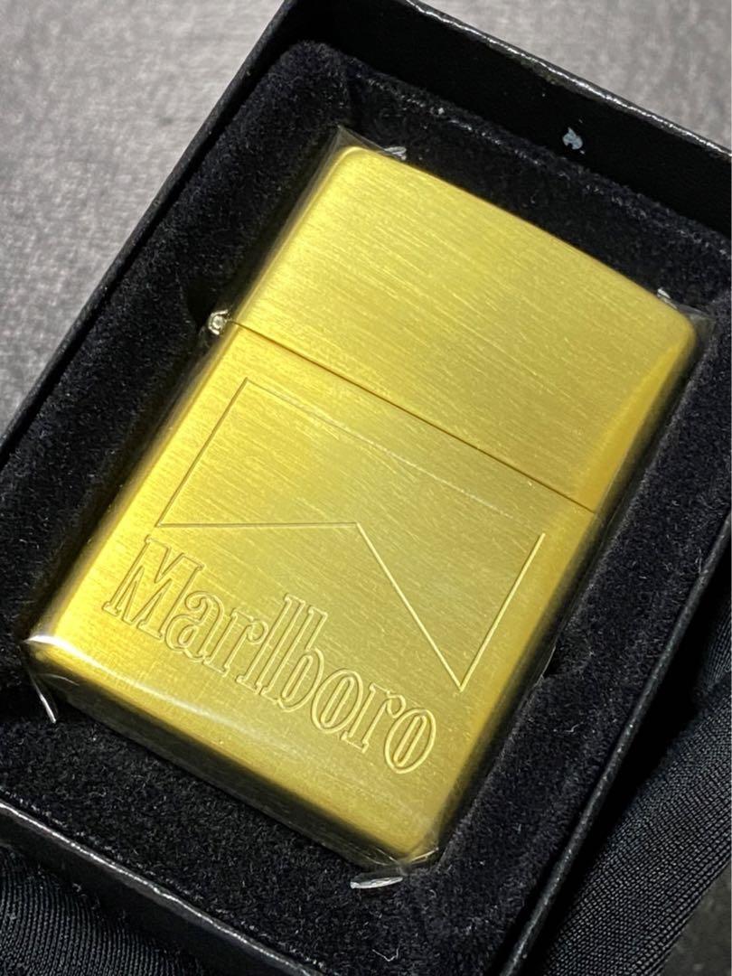 Zippo Marlboro Gold Limited Edition Front Engraved Vintage Made in 