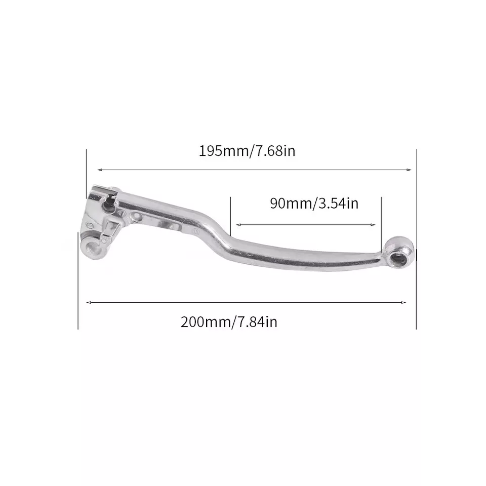 Left Clutch Lever For YAMAHA YZF R6 R6S R7 R1 R1M R1S XJ6 F/FA S/SA Diversion - Image 3 of 4
