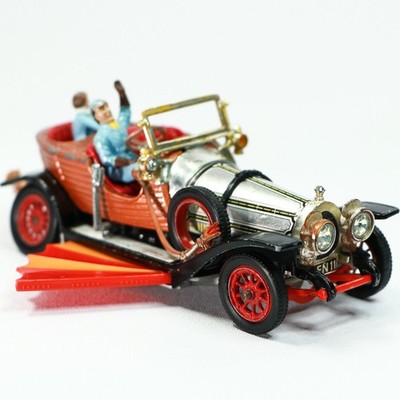 Vintage Corgi Toys Chitty Chitty Bang Diecast Auto mit Figuren Original