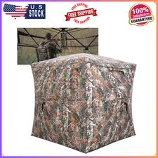 Portable Hunting Blind 270° See Through 2-3 Person Pop Up Tent