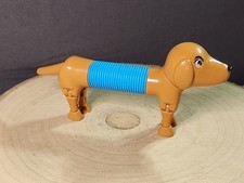 Dog Slinky Toy W/ Adjustable Legs  Feet Blue
