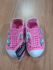 Skechers Toddler Girls Foamies Molded Slip-On Shoe Size 6 Unicorn