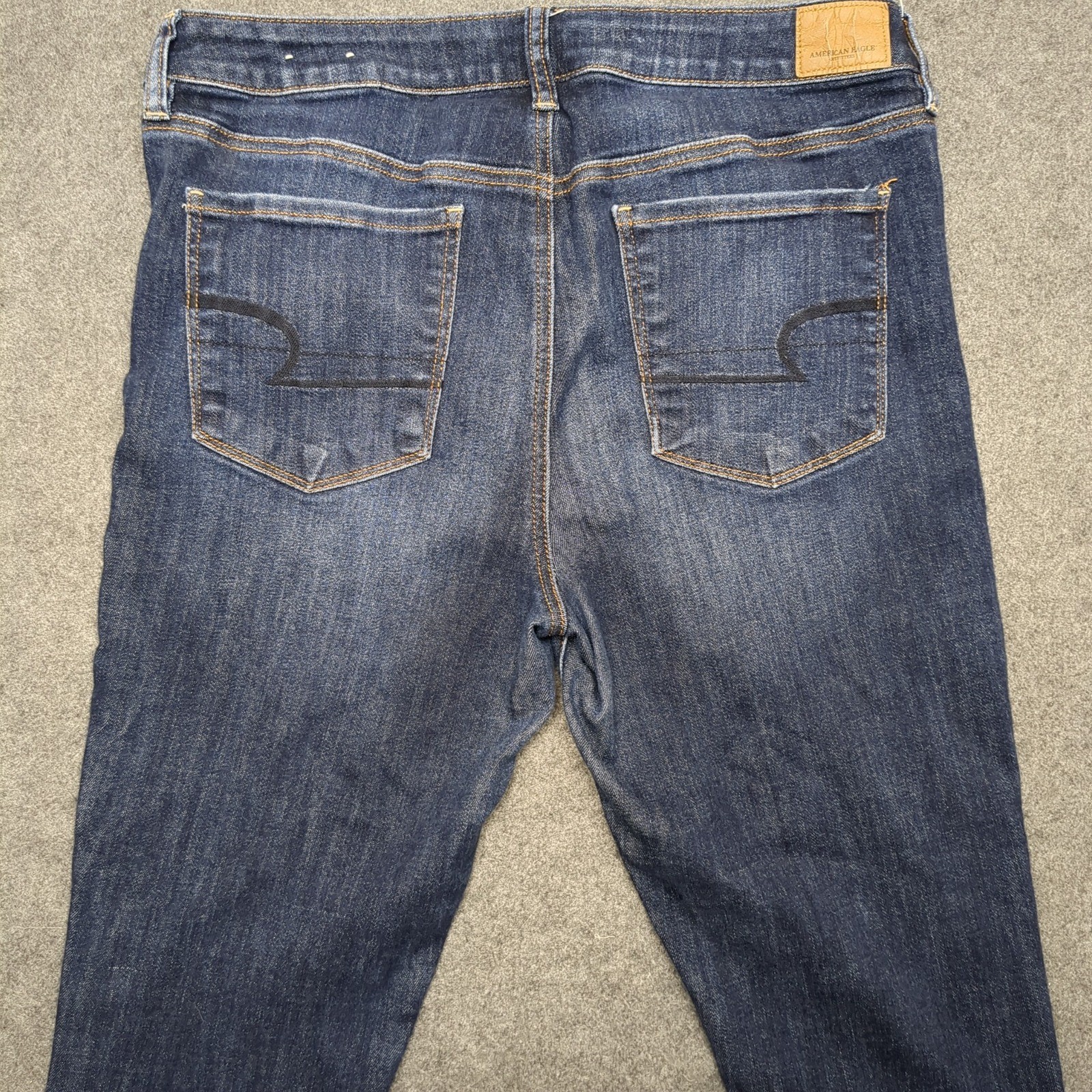 American Eagle Outfitters Jeans Womens Size 16 Regular Blue Denim Straight Leg